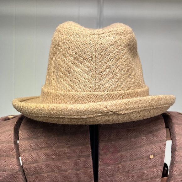 Vintage Dobbs Fifth Avenue New York Camel Fedora Hat Size 7-3/8 Unisex - Picture 4 of 13